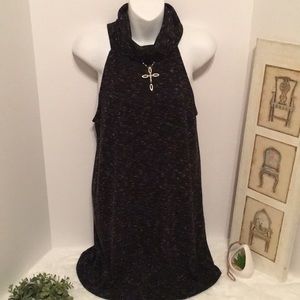 ▪️ANTHROPOLOGY Black Flowy Dress ♥️